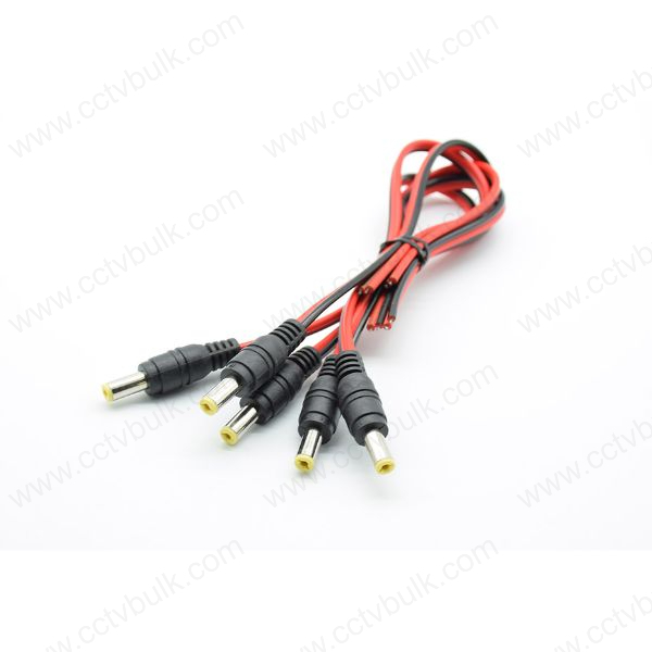 DC Connector Wire Red/Black 100Set