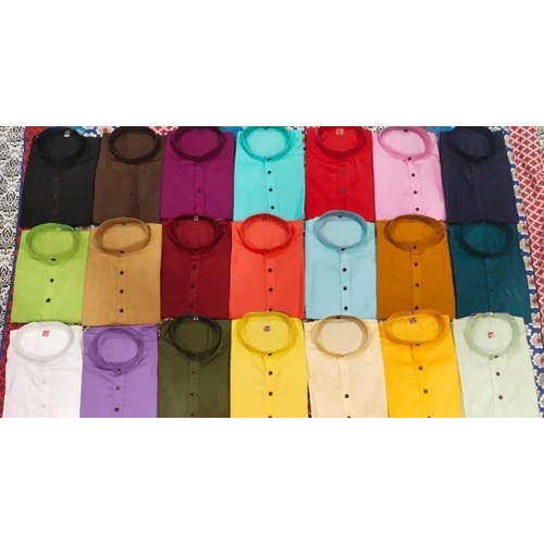 Mens Colored Kurta Pajama