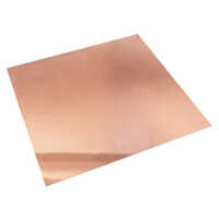 Copper Earthing Plate - 1-10mm Thick, 150-600mm Wide | Polished Rectangular Design, Alloy Material, 1 Year Warranty