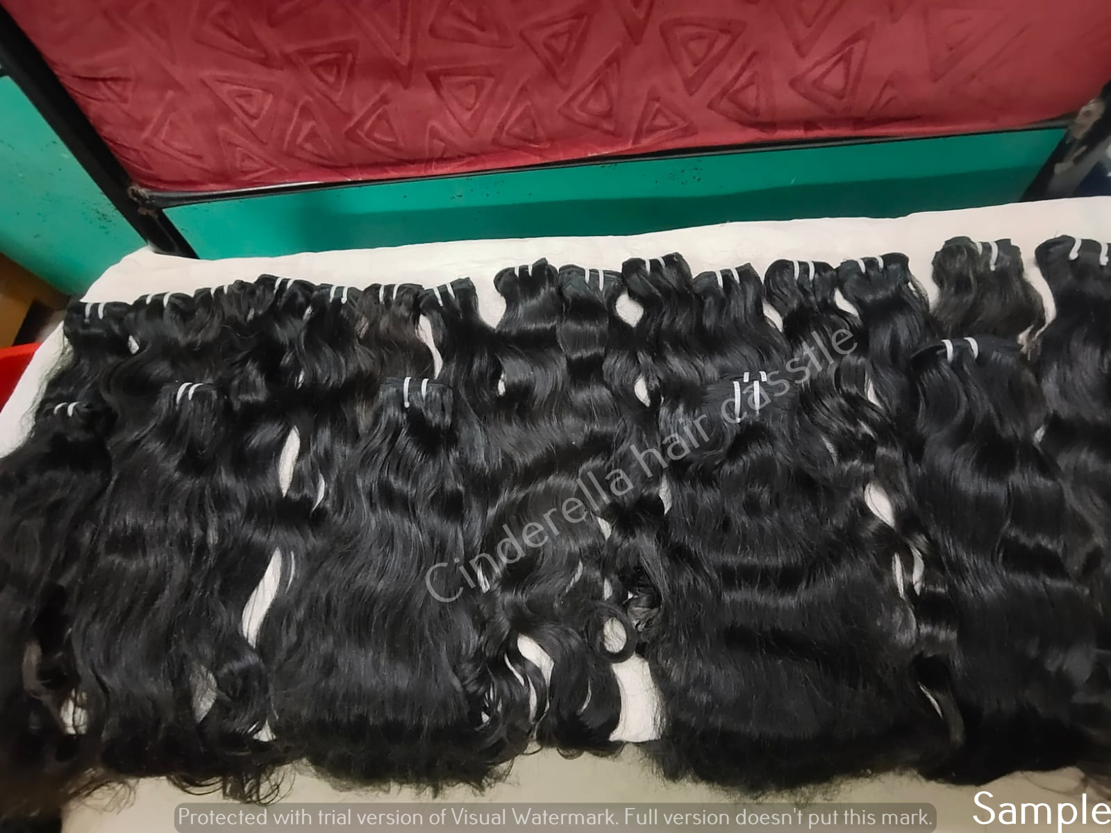 QUALITY TEMPLE FRESH NATURAL WAVY HUMAN HAIR EXTENSIONS