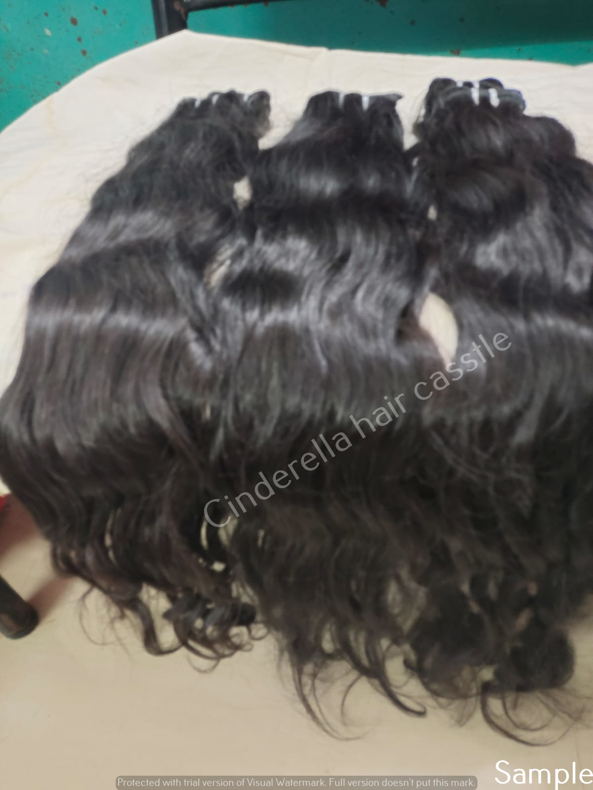 QUALITY TEMPLE FRESH NATURAL WAVY HUMAN HAIR EXTENSIONS
