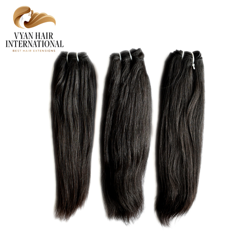 Unprocessed Raw Virgin Indian Straight Bundle Extension