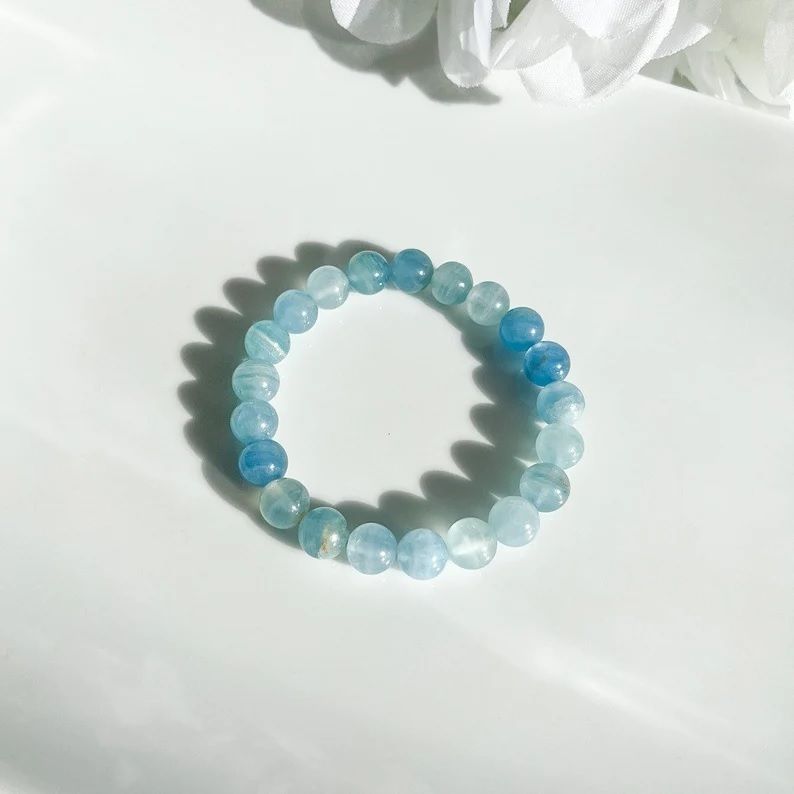 Blue Calcite Bracelet