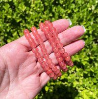 Cherry Quartz Bracelet