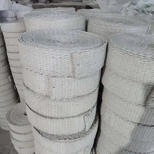 Industrial Asbestos Tape - Asbestos Material, Different Sizes Available, Customized Shapes - Dust Free Quality