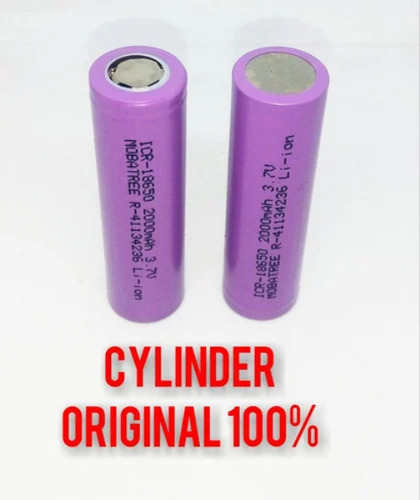 Lithium Ion Battery ICR18650 3.7V 100% original 2000 mAh