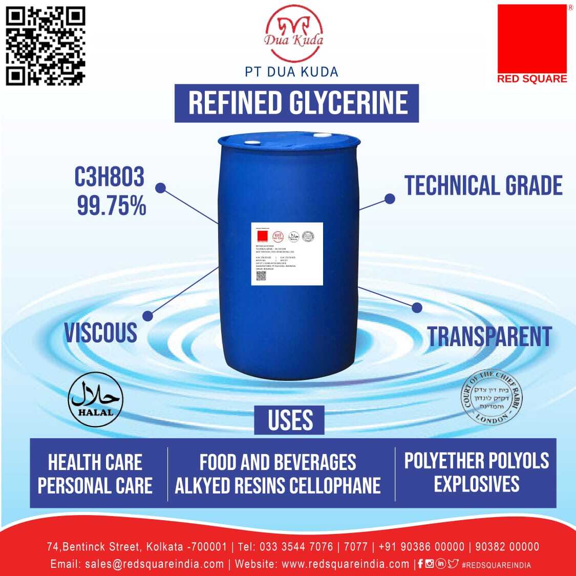 Refined Glycerine - Imported