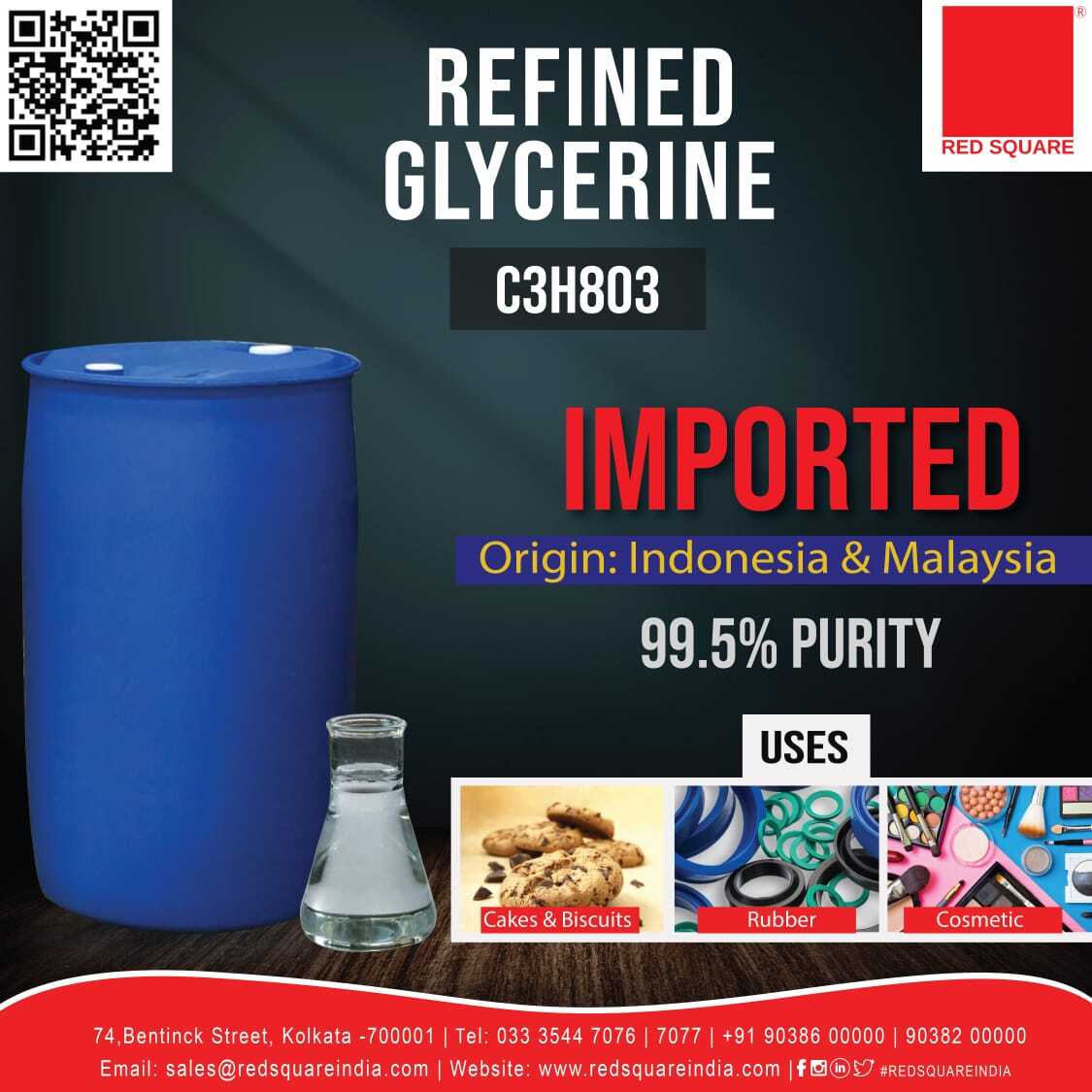 Refined Glycerine - Imported