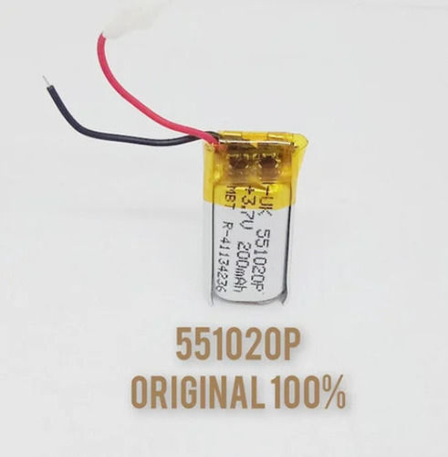 Small 551020p Lithium Polymer 500 Mah 100% Original Full Mah Battery