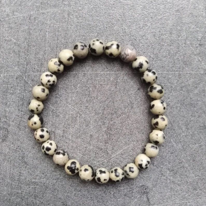 Dalmatian Jasper Bracelet