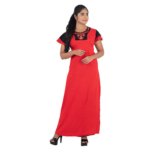 Different Available Red Ladies Nighty