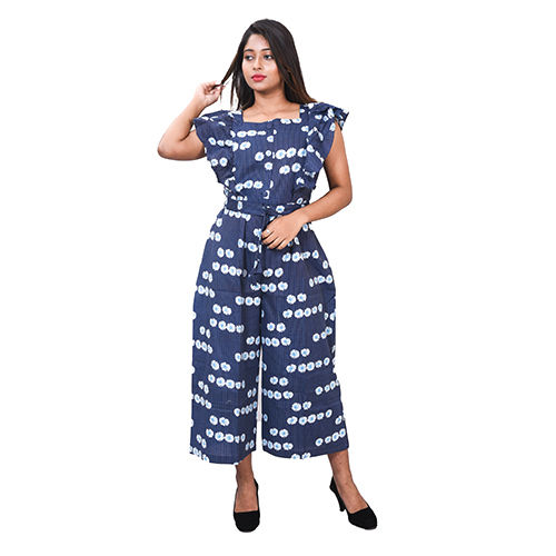 Washable Ladies Printed Midi Dress