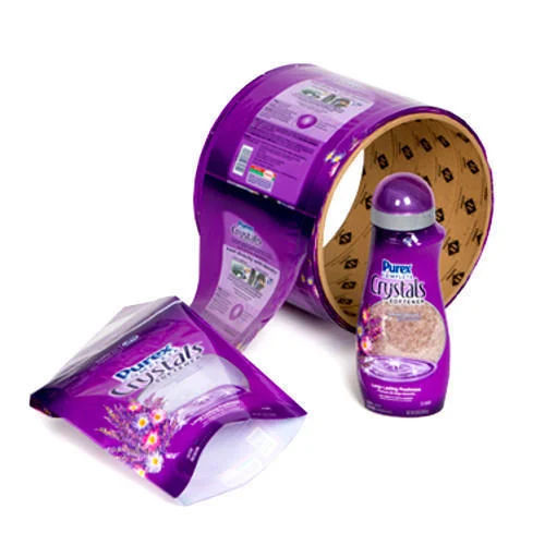 Purple Printed Shrink Sleeve Label