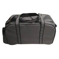 Grey Nylon Travel Luggage Bags