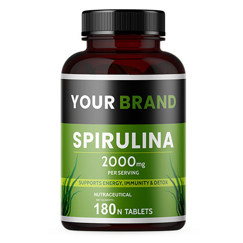 2000mg Spirulina Nutraceutical Tablets