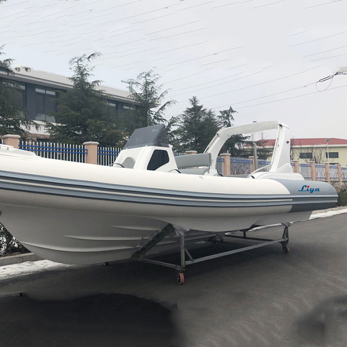 Liya 7.5m speed inflatable boat with outboard engine for sale