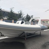 Liya 7.5m Speed Inflatable Boat With Outboard Engine For Sale