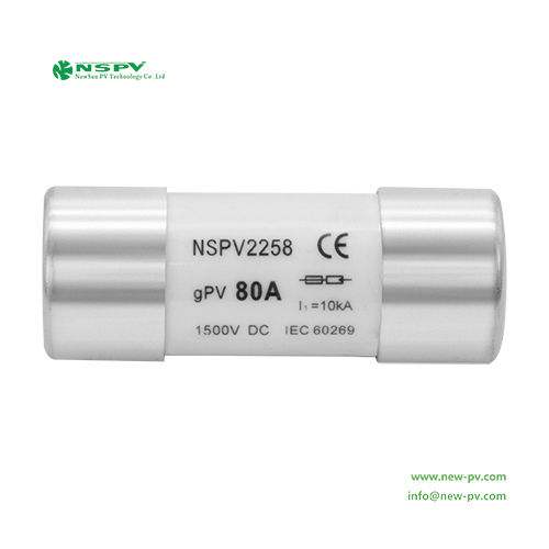 2023 New Solar panel fuse max.80A 1500VDC for solar system protection