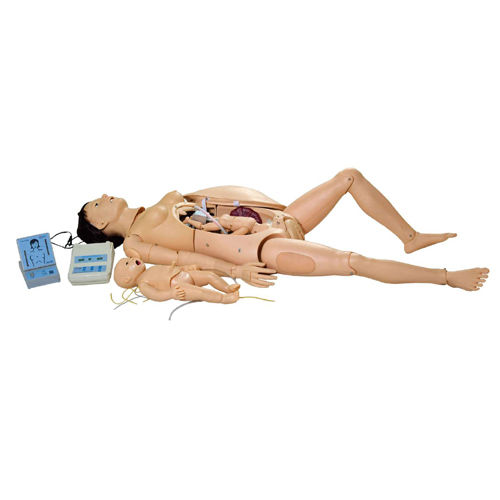 Skin Advanced Delivery And Maternal And Neonatal Emergency Simulator With Monitor