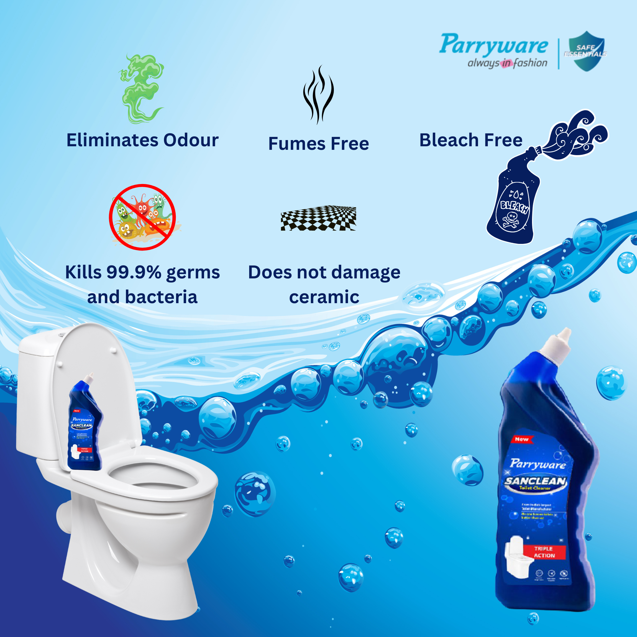 Sanclean Toilet Cleaner