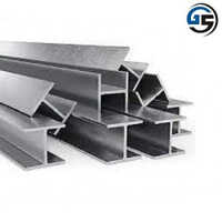 Ms Structural Beams - Mild Steel, Polished Surface, Gray Color | Structural Beams For Reliable Construction Applications