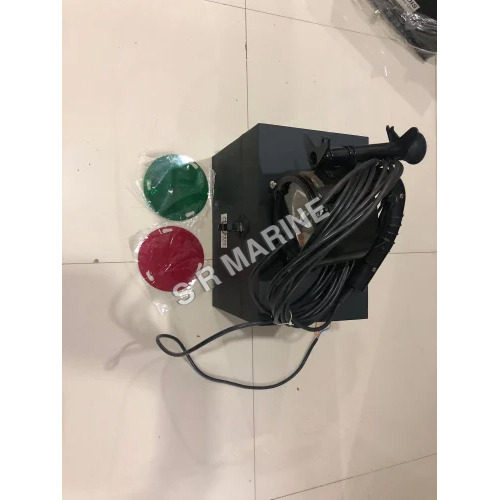 Aldis Lamp With Red And Green Sheds