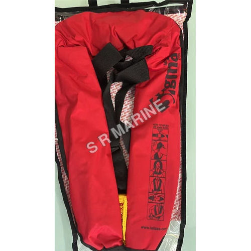 Red Inflatable Life Jacket Lalizas