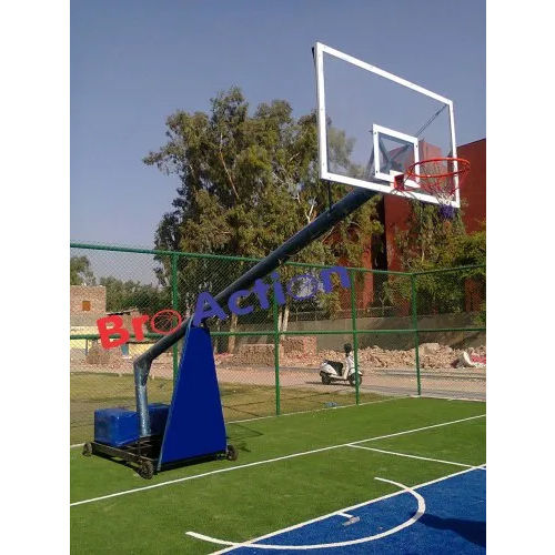 Stainless Steel Basketball Pole At 85000 00 INR In Meerut T S Industries   Stainless Steel Basketball Pole 