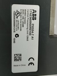 ABB PM554-T A1 (1TNE968900R0100) PLC MODULE