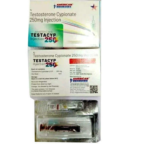 Testo sterone Cypionate 250 Mg Injection