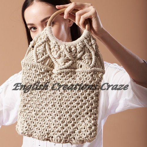 Macrame Bags Capacity: Medium Kg/day