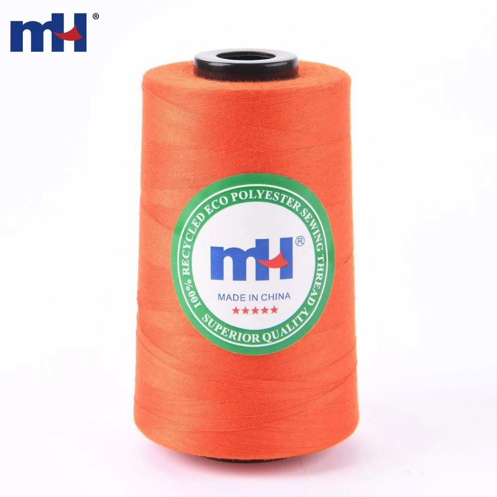 Eco-friendly 100% Recycled Polyester Sewing Thread 40/2 Recycled  Sewing Thread
