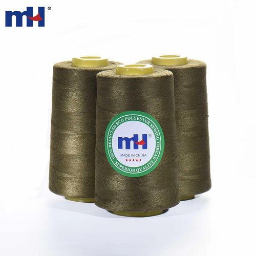 20S/2 100% Recycled Sewing Thread Eco-friendly Polyester Sewing Thread Made by Order