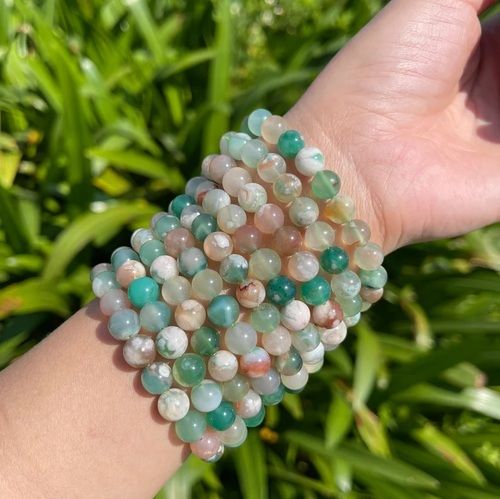 Dyed Agate Bracelet