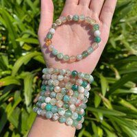 Dyed Agate Bracelet