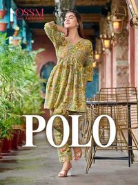 Polo by ossm Premium Chanderi Modal Print