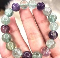 Fluorite Bracelet - Shape: Round