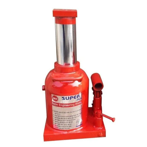 Red 65 Ton Hydraulic Plain Ram Jack