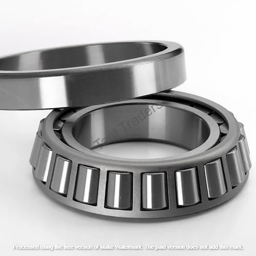 Roller Bearing - Stainless Steel 25 mm Inner Diameter x 52 mm Outer Diameter | Single Row Design Rust-Resistant Coating Industrial Usage Noiseless Operation