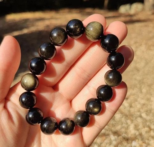 Golden Obsidian Bracelet