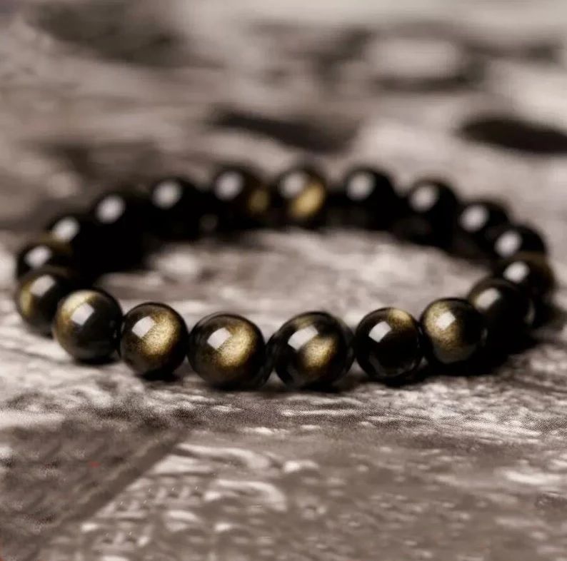 Golden Obsidian Bracelet