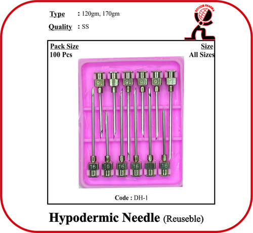 Hypodermic Needle Reuseable 120GM