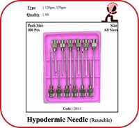 Hypodermic Needle Reuseable 120gm - Application: Veterinary Purpose
