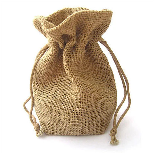 Brown Jute Seeds Sack Woven Bag