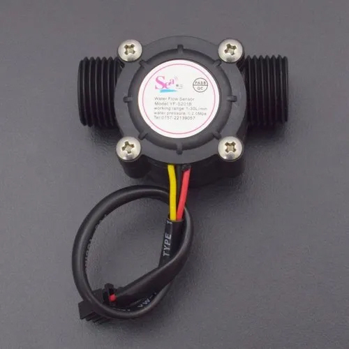 YF S201 G1 2 Water Heater Flow Sensor Water Flow Meter 1 30L Min 2.0MPa