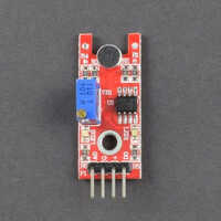 Microphone Voice Sound Sensor Module - Pcb Fiber Material, Voltage: 3.3 - 5 Volt, Industrial Usage | 1-year Warranty