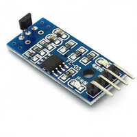 A3144e Linear Hall Effect Module - Pcb Fiber Material, 2.3-5.3 Volt Voltage Range | Industrial Usage With 1 Year Warranty