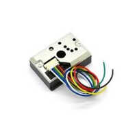 Pm2.5 Gp2y1010au0f Dust Smoke Particle Sensor W Cable Capacitor Resistor - Pvc, 4.4 - 5.5 Volt (v), 1 Year Warranty | Industrial Usage, Reliable Performance