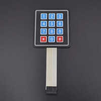 4 X 3 Matrix Array 12 Key Membrane Switch Keypad Keyboard For Arduino Avr Pic - Features: Sensor Module