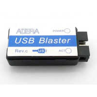 Usb Blaster Altera Cpld-fpga Microcontroller Programmer - Fiber & Aluminium, Black | 1 Year Warranty